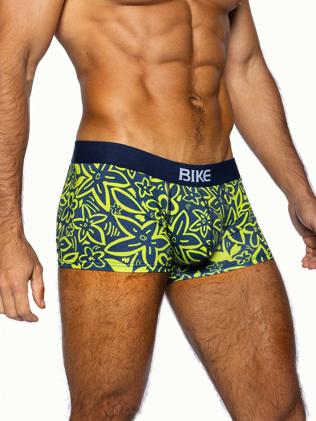 BIKE Stretch Cotton Trunk - Flower Party - Image 5