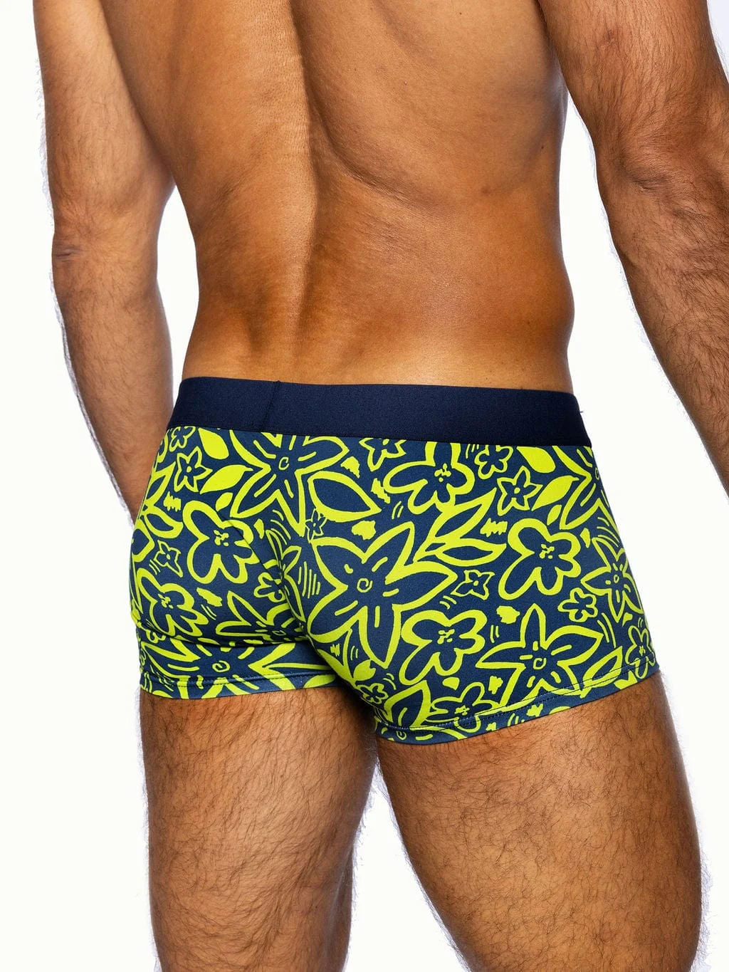BIKE Stretch Cotton Trunk - Flower Party - Image 6