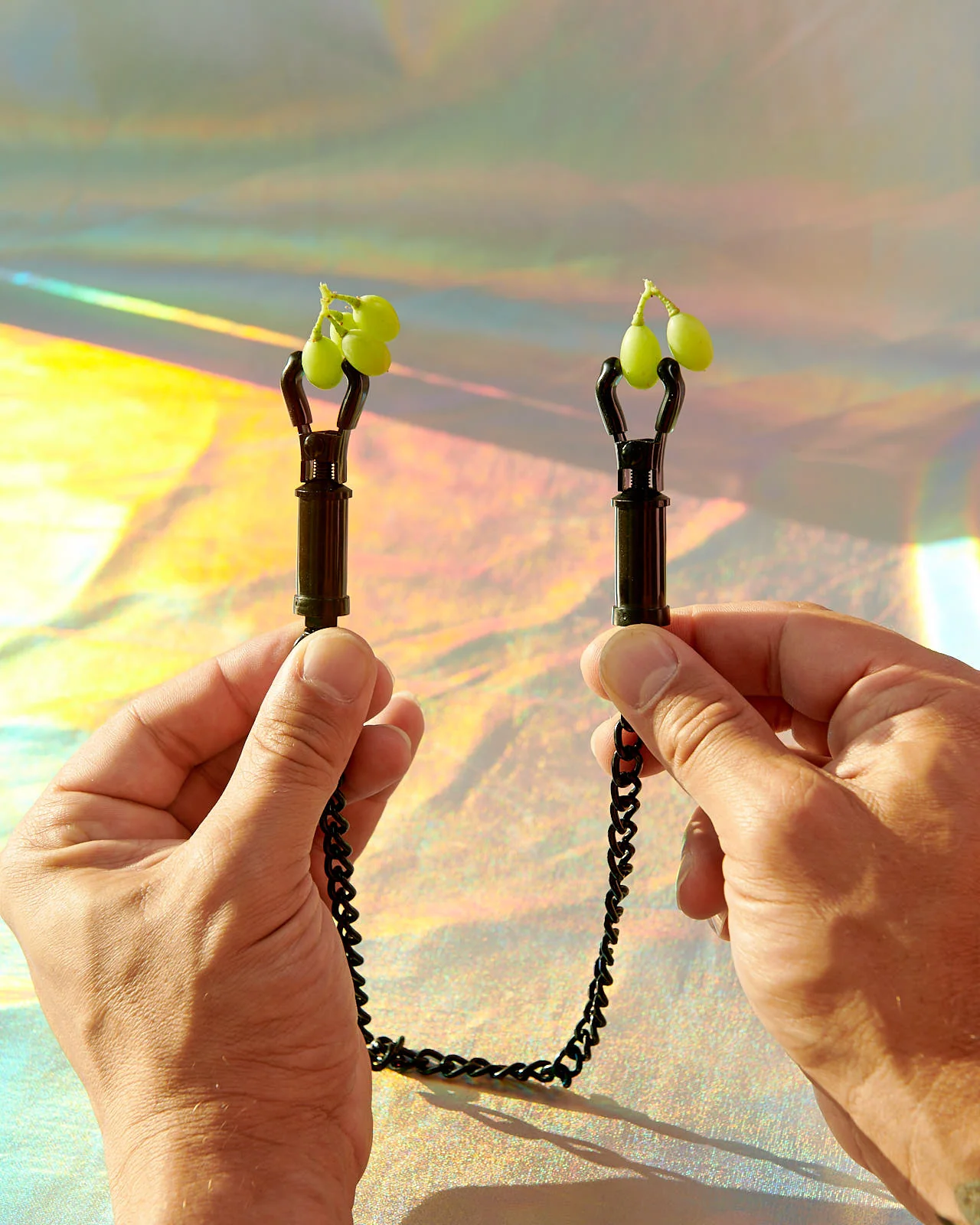 Black Deluxe Adjustable Nipple Clamps