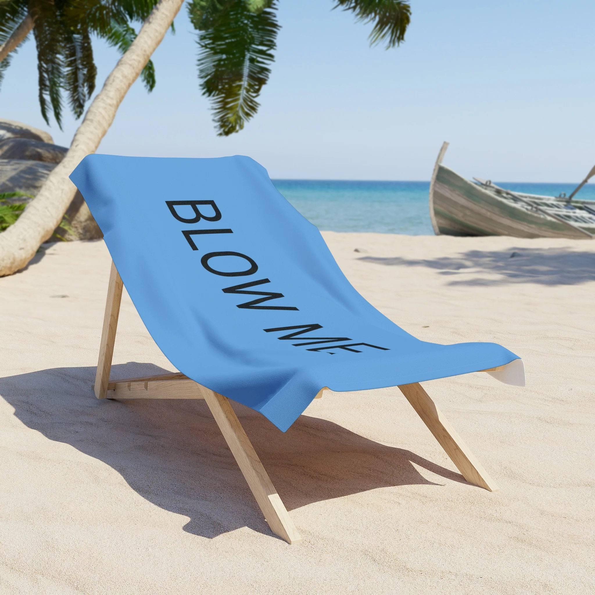 Blow Me Beach Towel by CULTUREEDIT - Image 4