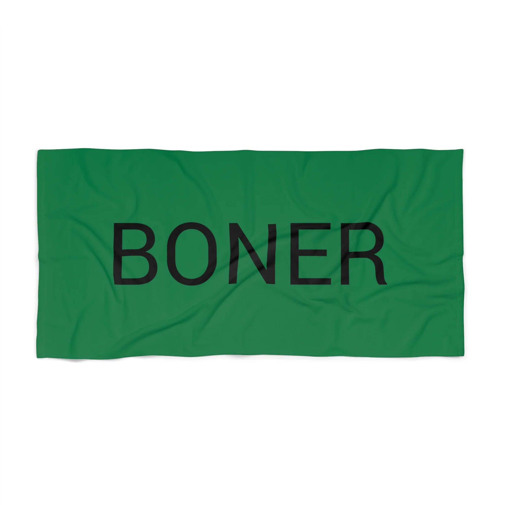 BONER Beach Towel by CULTUREEDIT - Image 2