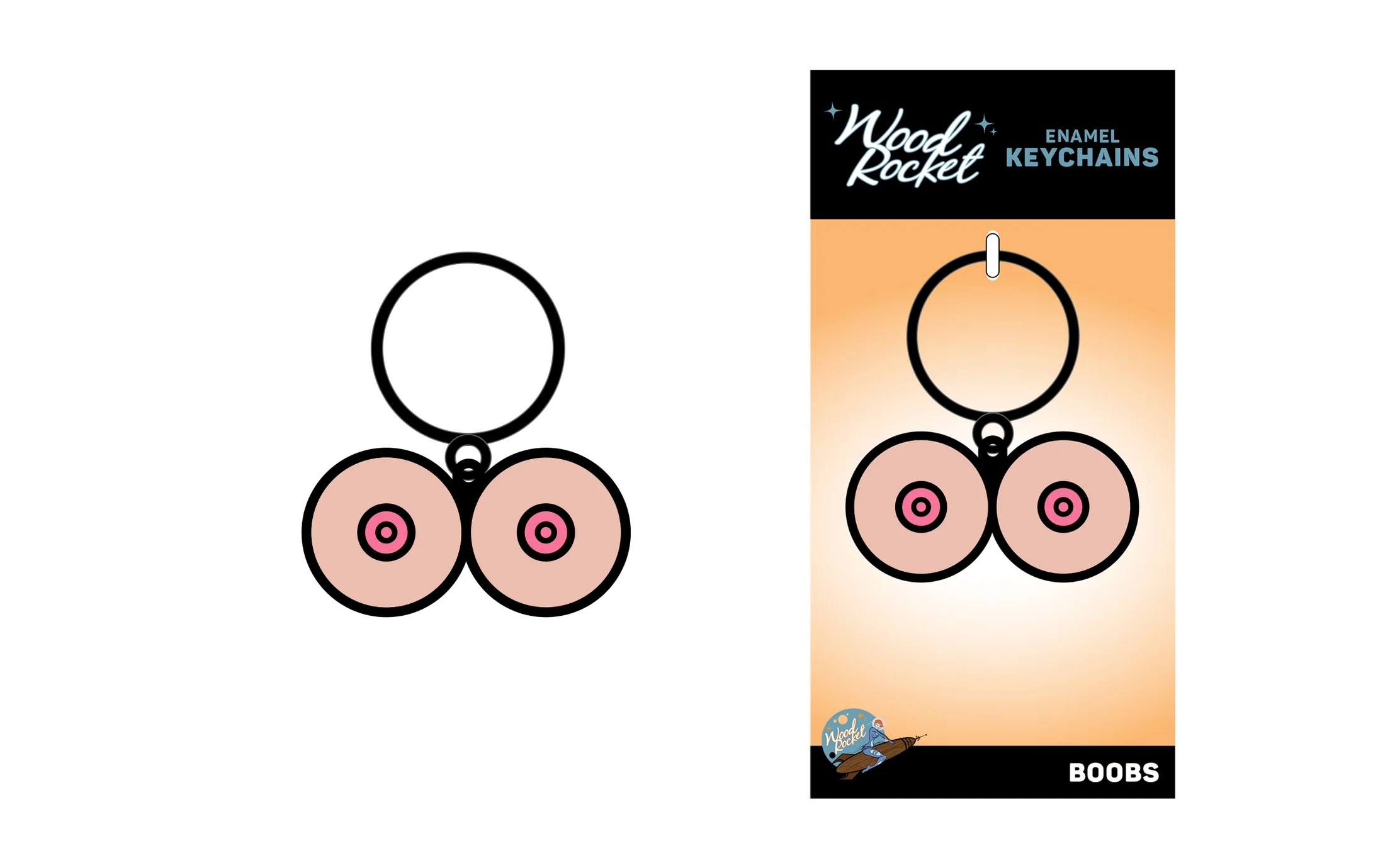 Boobs Keychain - Image 3