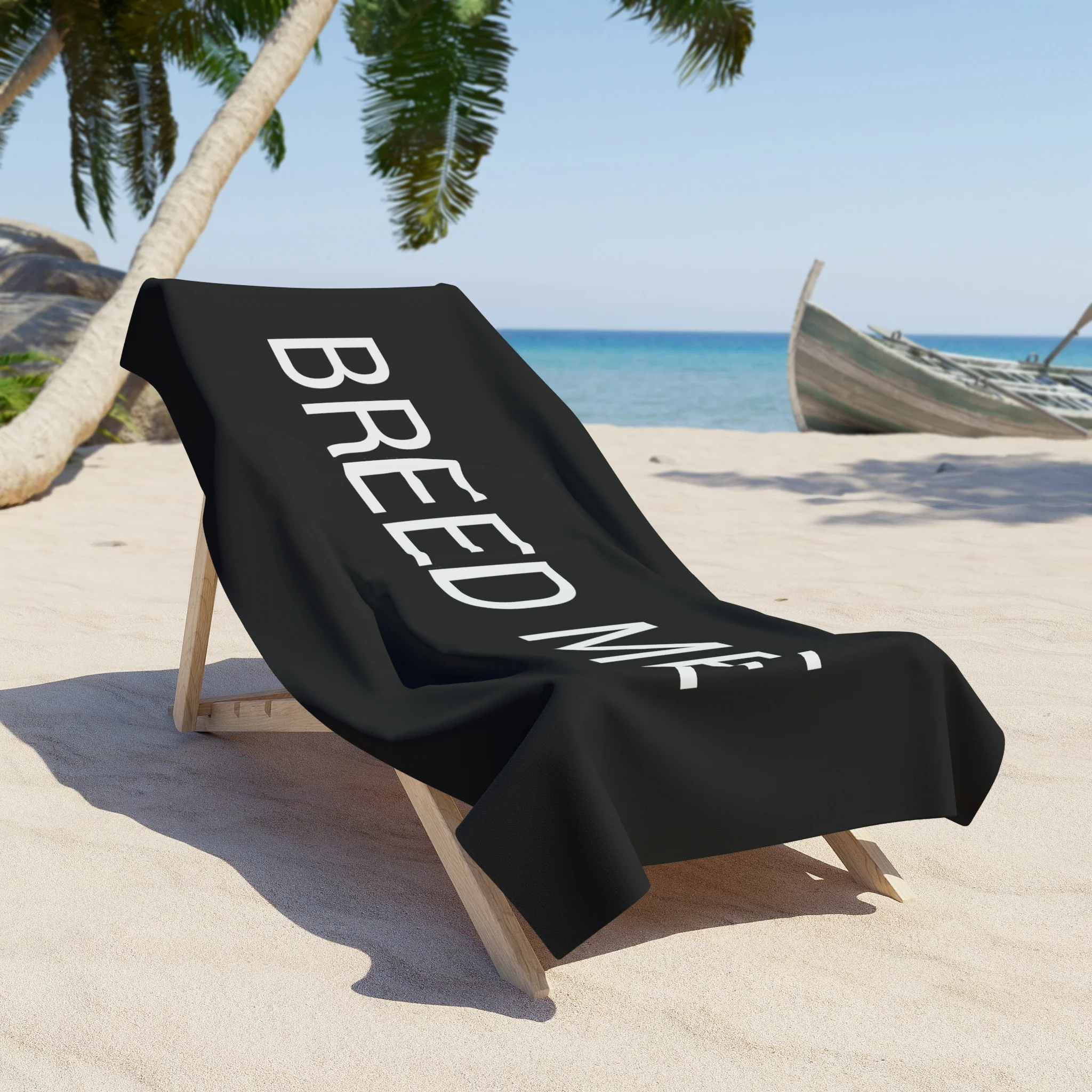 Breed Me Beach Towel by CULTUREEDIT - Image 3