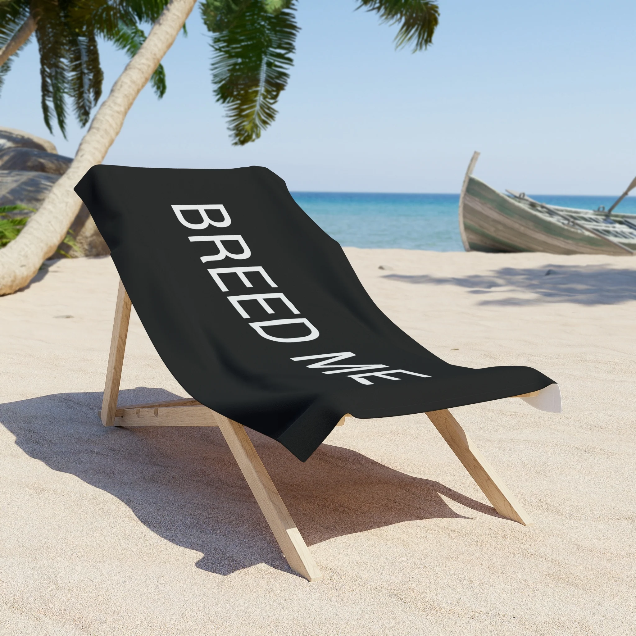 Breed Me Beach Towel by CULTUREEDIT - Image 4