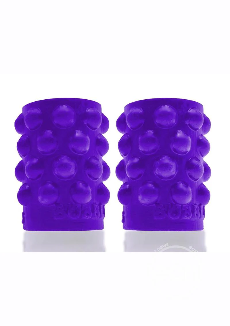 Bubbles Silicone Nipple Suckers - Eggplant - Image 4