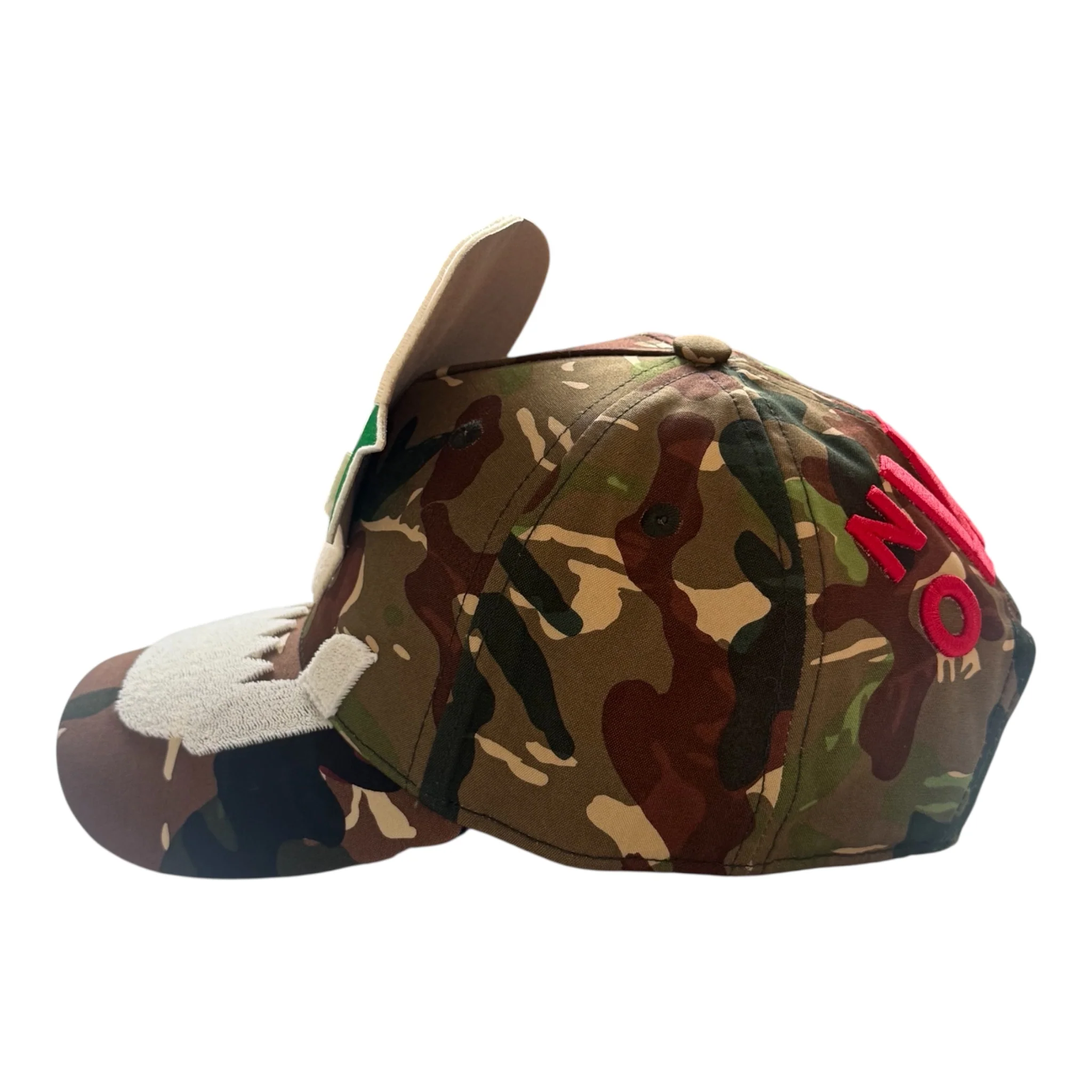 Camo Cap by Walter van Beirendonck - Military Green - Image 5