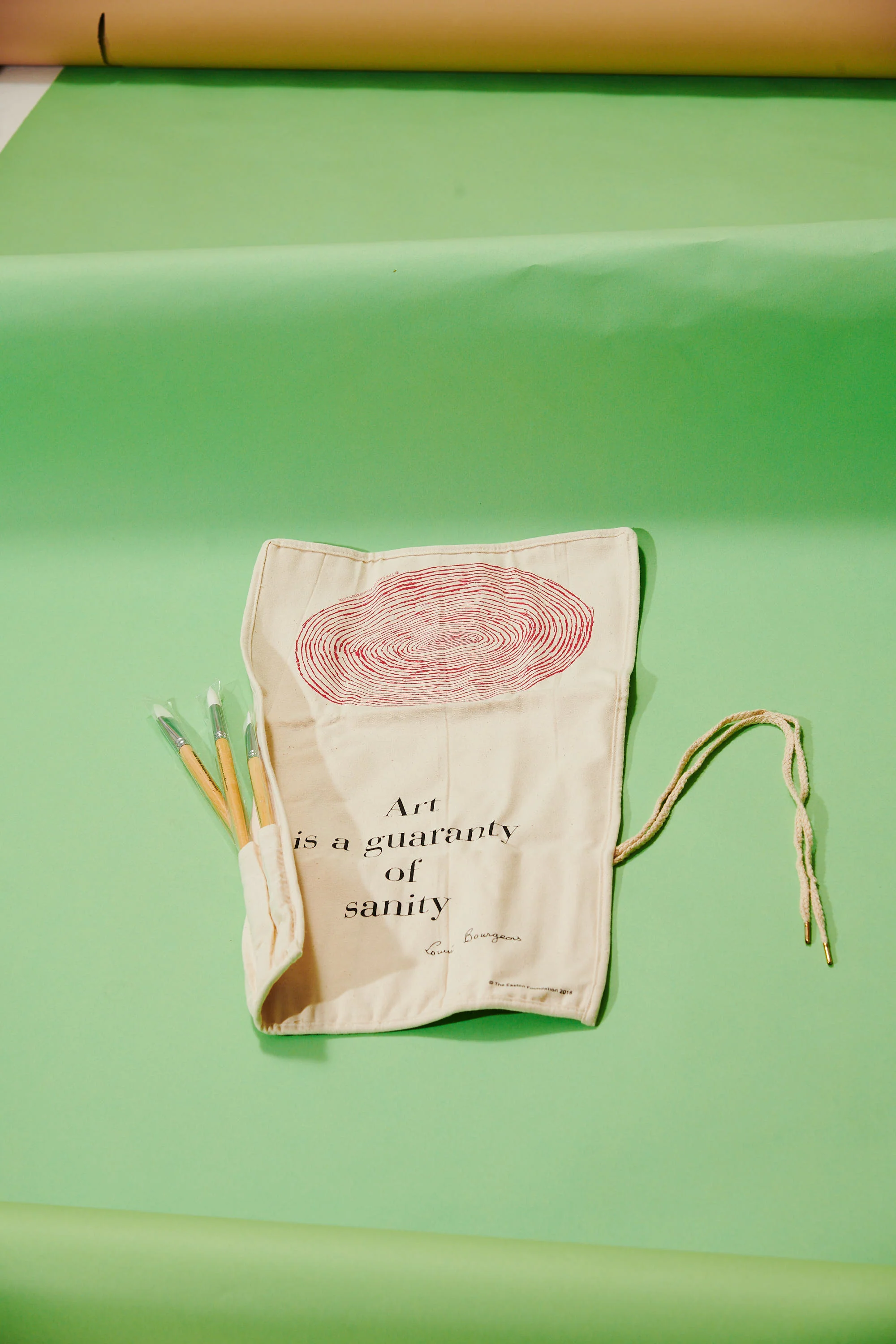 Canvas Brush Roll by Louise Bourgeois x Third Drawer Down - Image 6