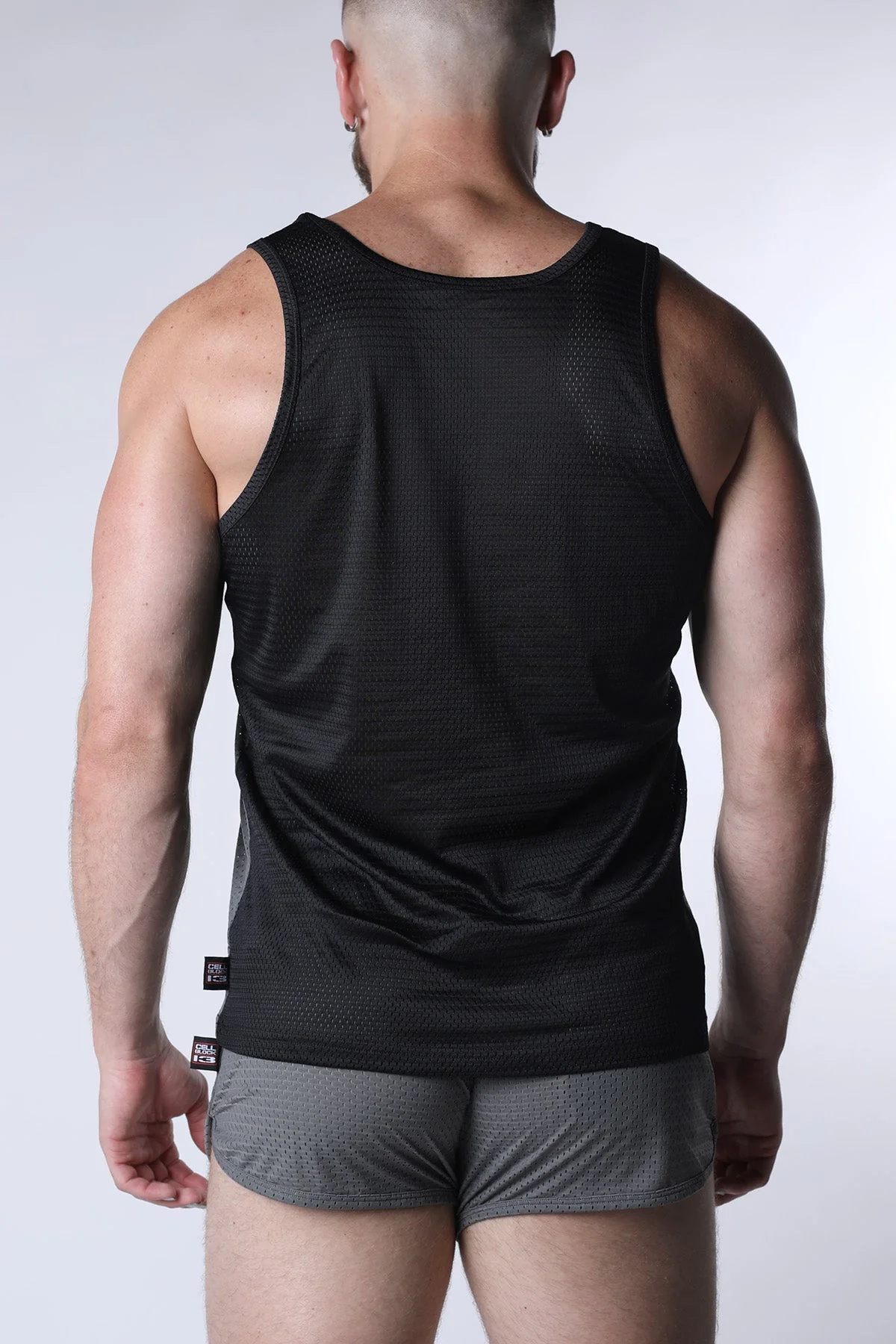 CELLBLOCK 13 Starter Mesh Tank Top - Gray - Image 2