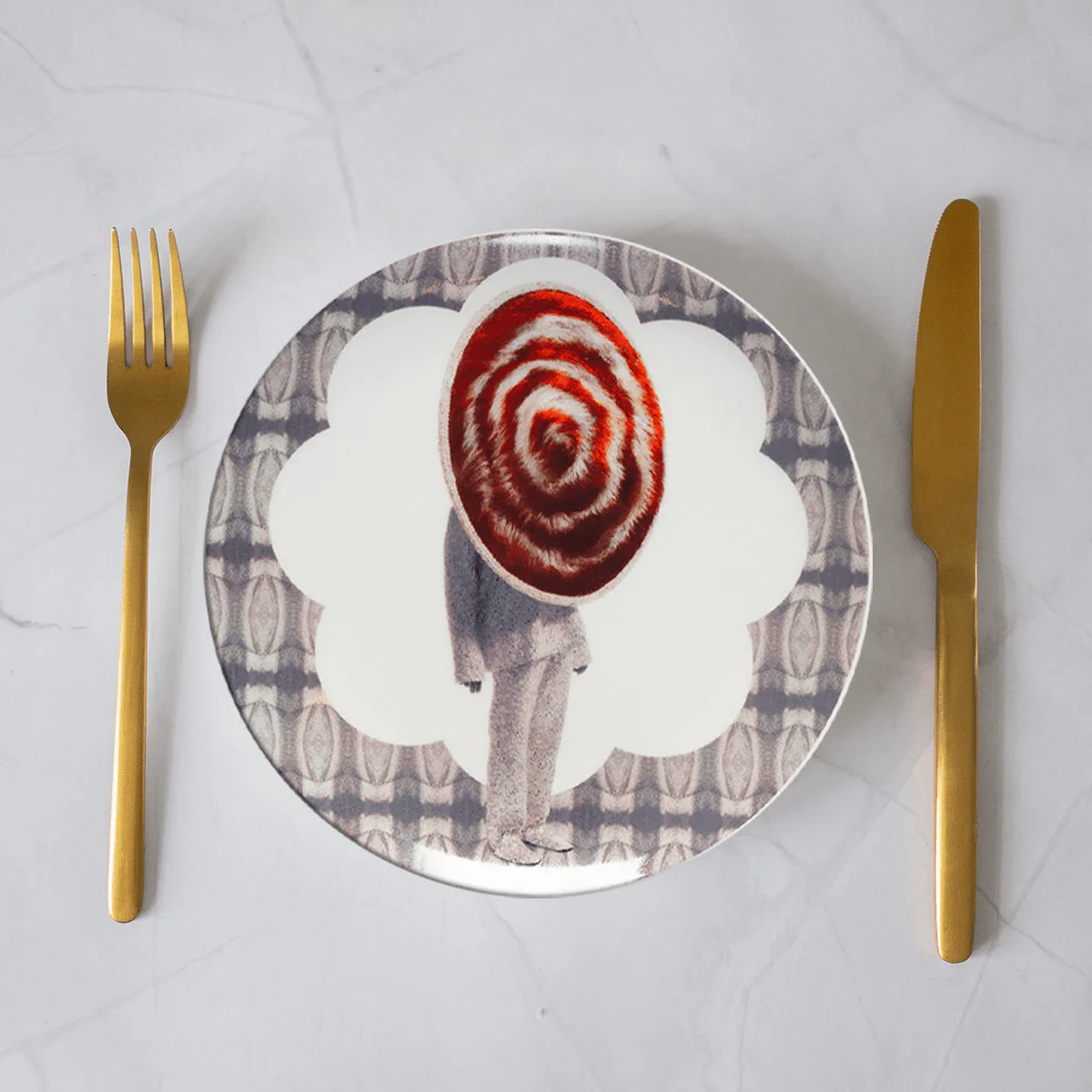 Ceramic Plate #2 by Nick Cave x THIRD DRAWER DOWN - Image 2