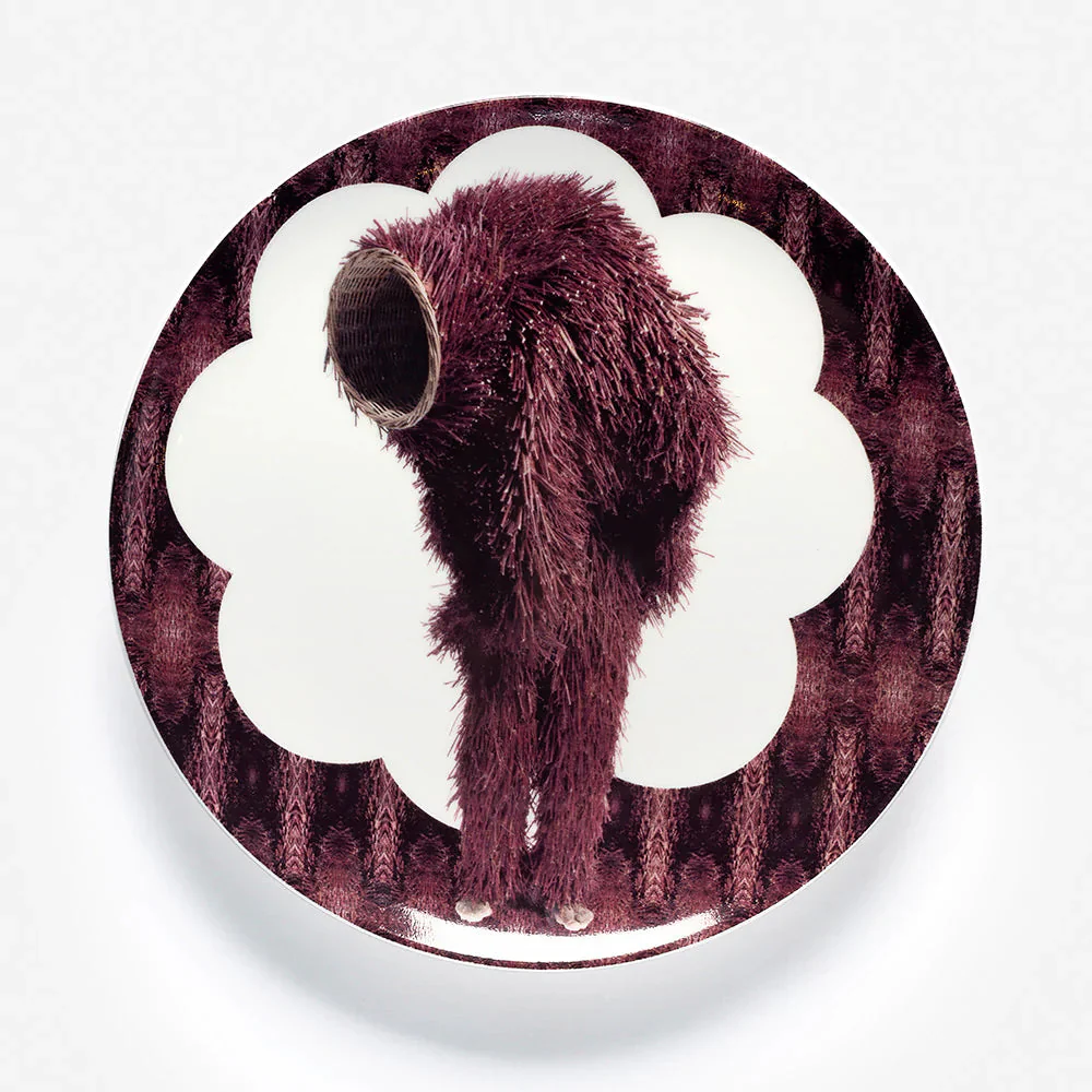 Ceramic Plate #6 by Nick Cave x THIRD DRAWER DOWN