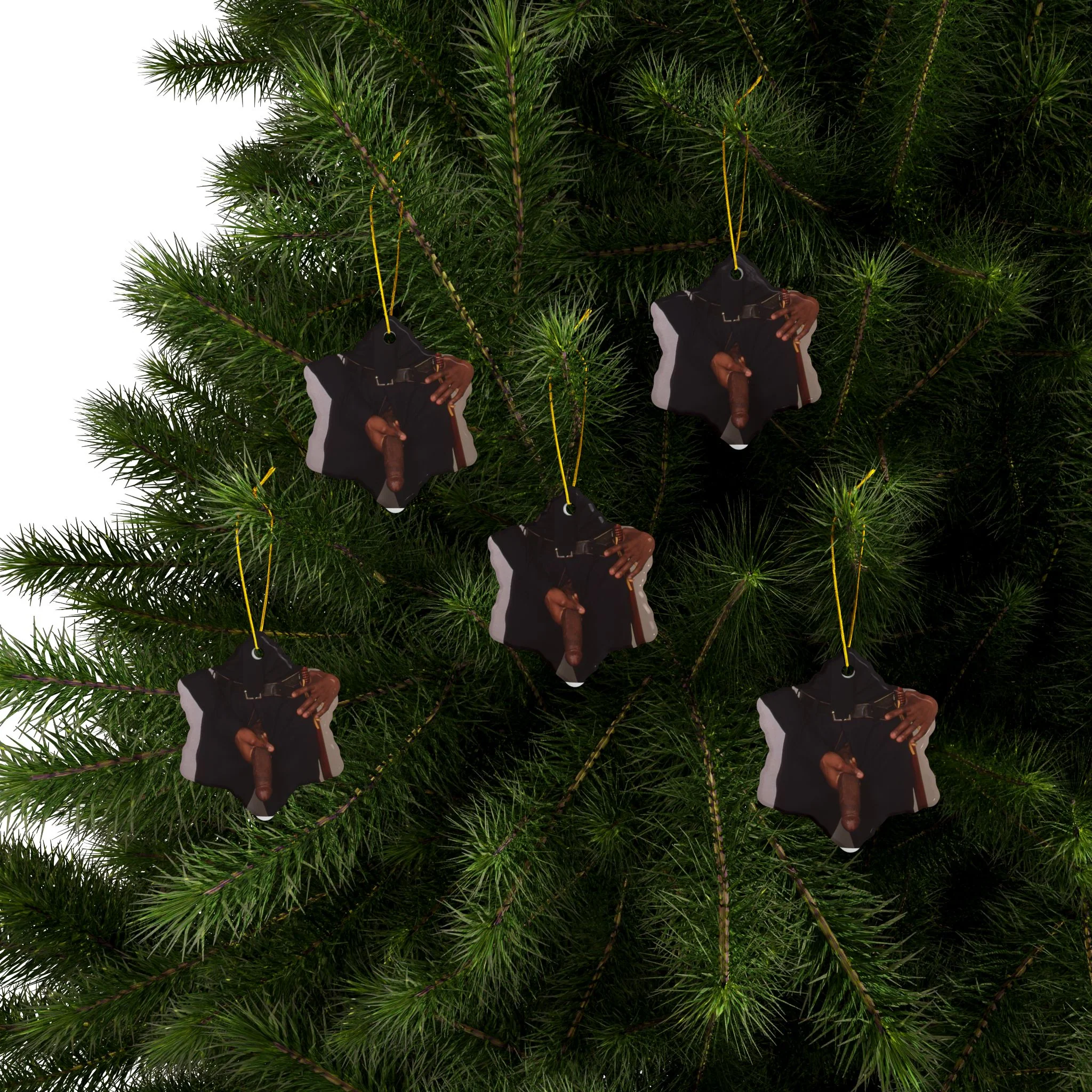 CHUCK X CULTUREEDIT DICK OUT: Ceramic Ornaments (1pc, 3pcs, 5pcs, 10pcs) - Image 39