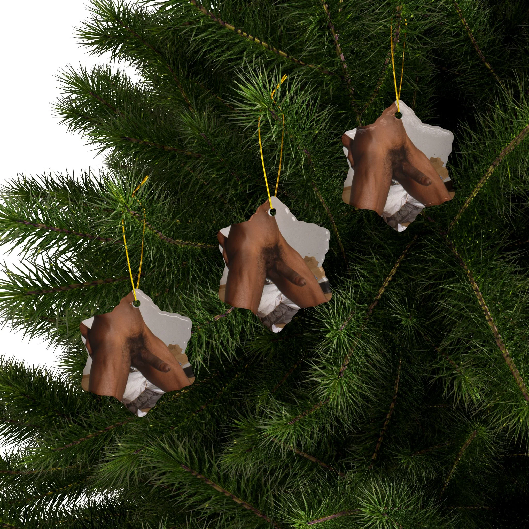 CHUCK X CULTUREEDIT "4 PM" Ceramic Ornaments (1pc, 3pcs, 5pcs, 10pcs) - Image 42