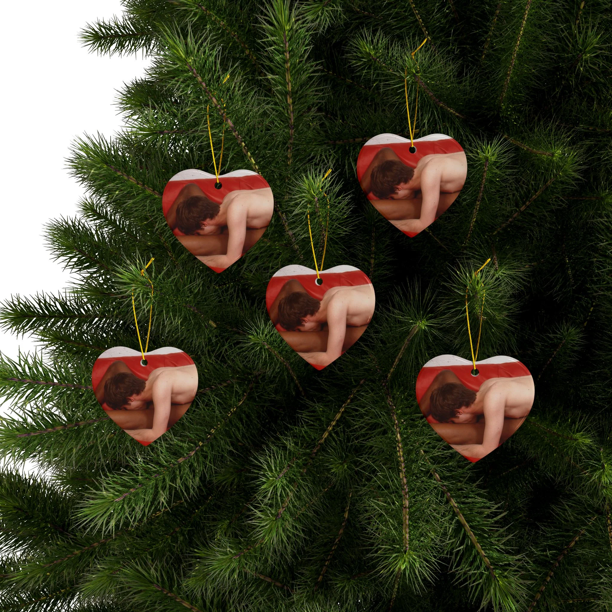 CHUCK X CULTUREEDIT "69 FRONT" Ceramic Ornaments (1pc, 3pcs, 5pcs, 10pcs) - Image 45