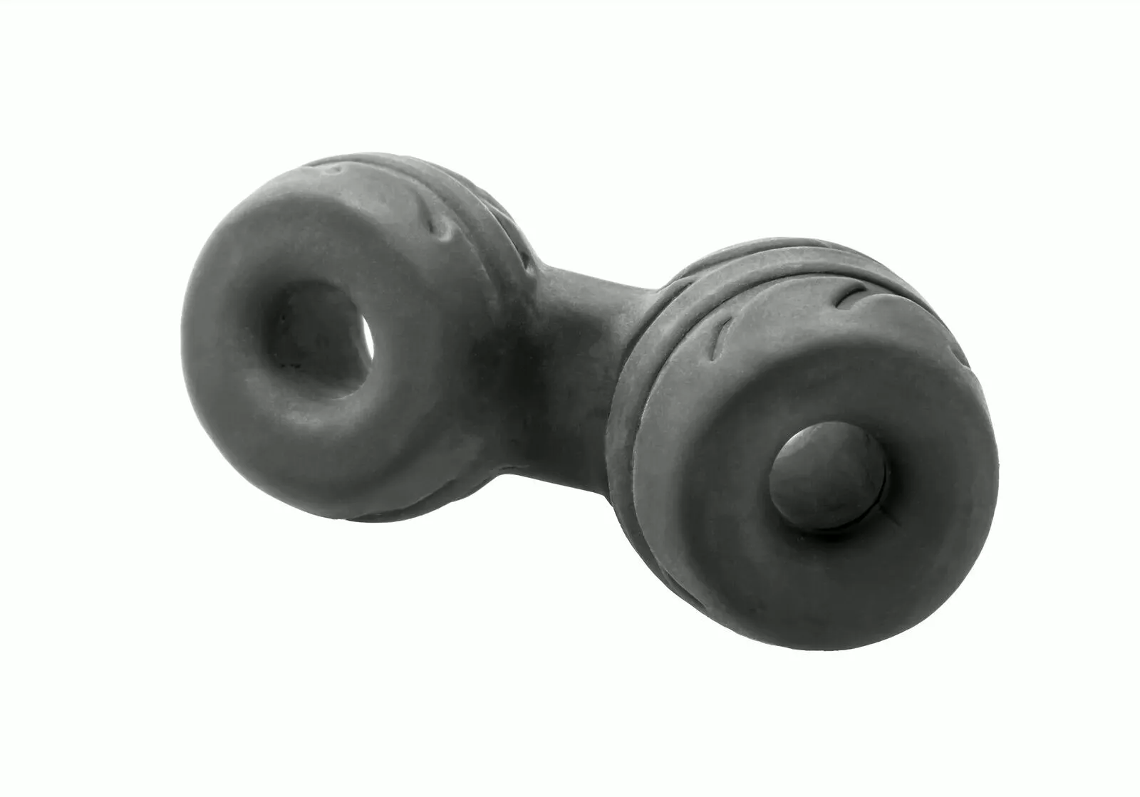 Cock and Ball Ring/ Stretcher by Perfect Fit - Black - Image 3