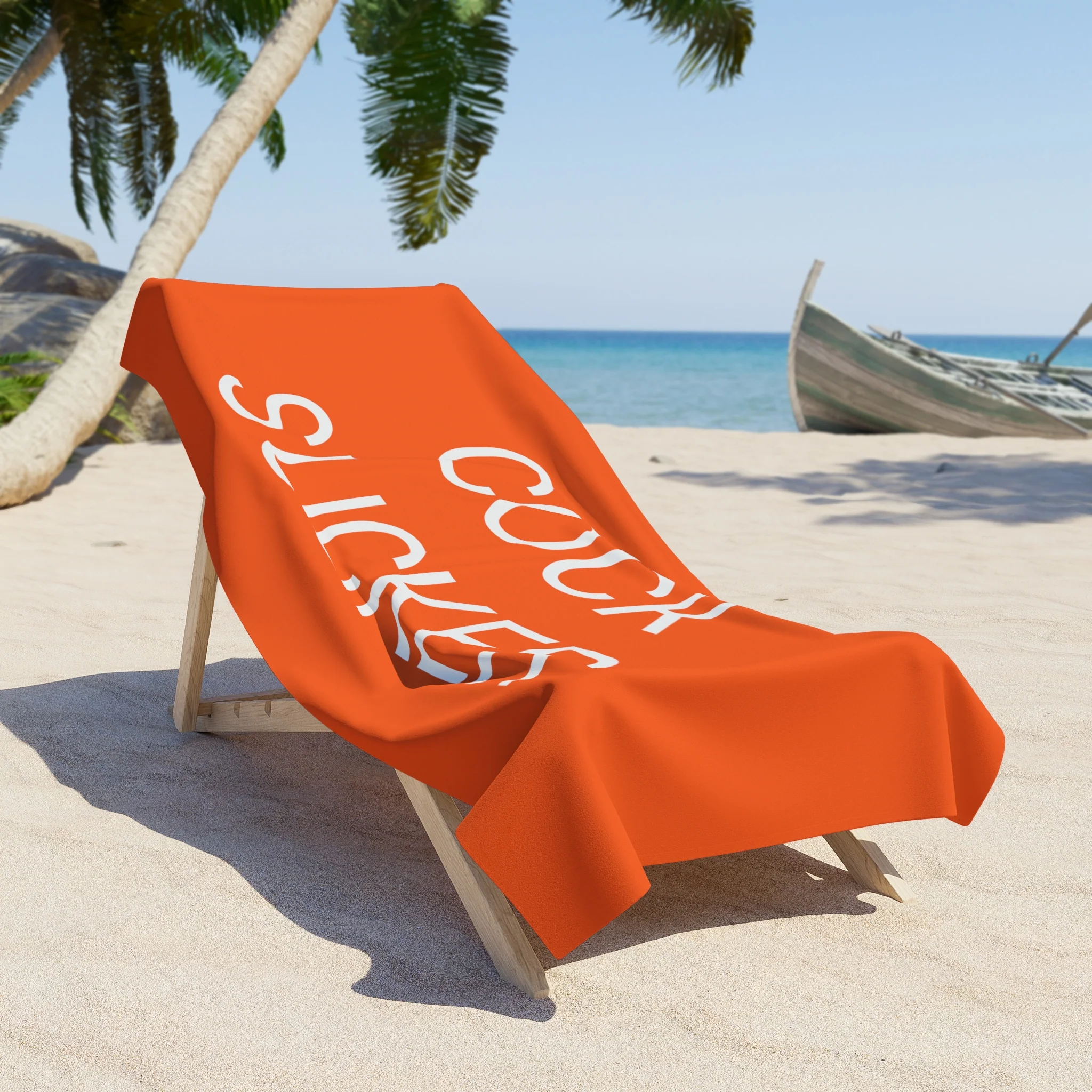 Cock Sucker Beach Towel by CULTUREEDIT - Image 3