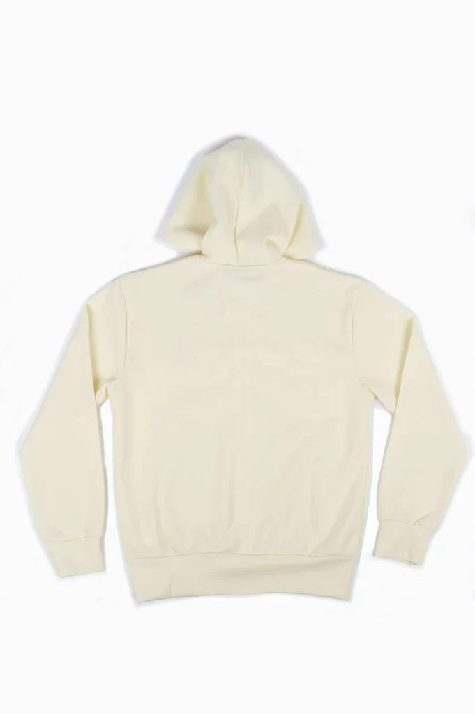 COMME DES GARCONS PLAY ZIP UP HOODIE IVORY - Image 5