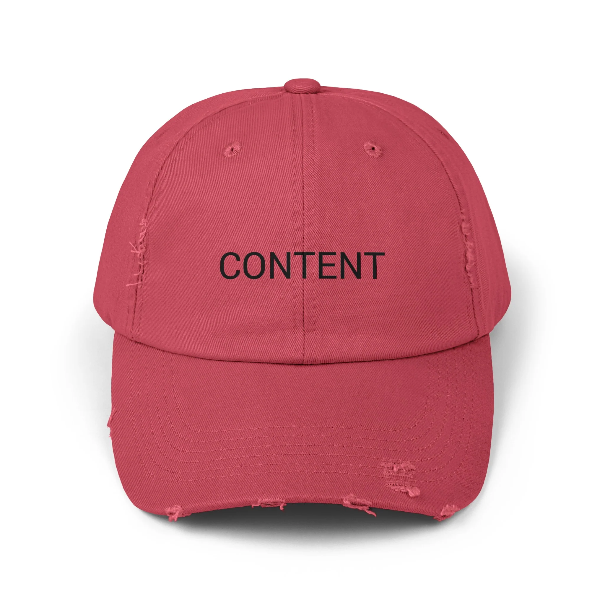 CONTENT Distressed Cap in 6 colors - Image 3