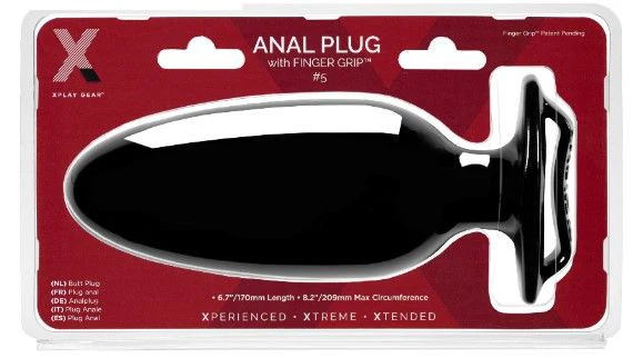 XPLAY Finger Grip Plug #3L - Small - Image 4
