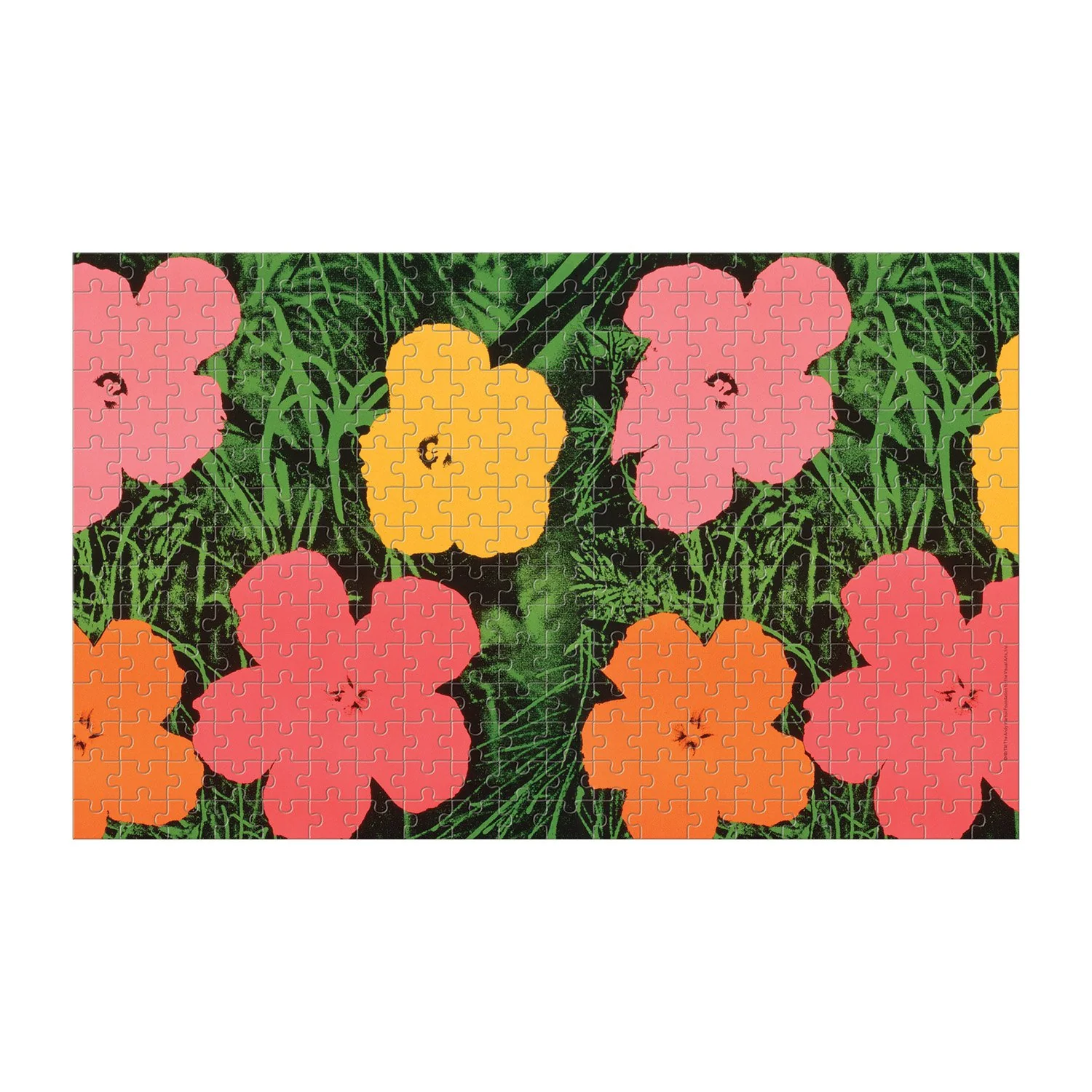 Andy Warhol Flowers 300 Piece Lenticular Jigsaw Puzzle - Image 6