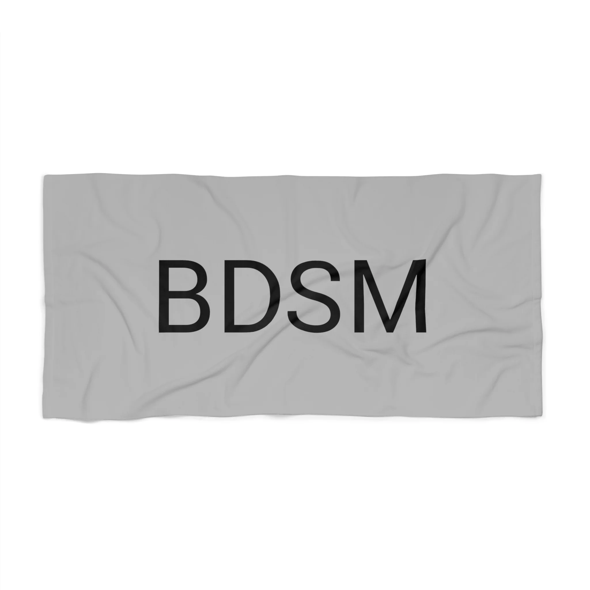 BDSM Beach Towel by CULTUREEDIT