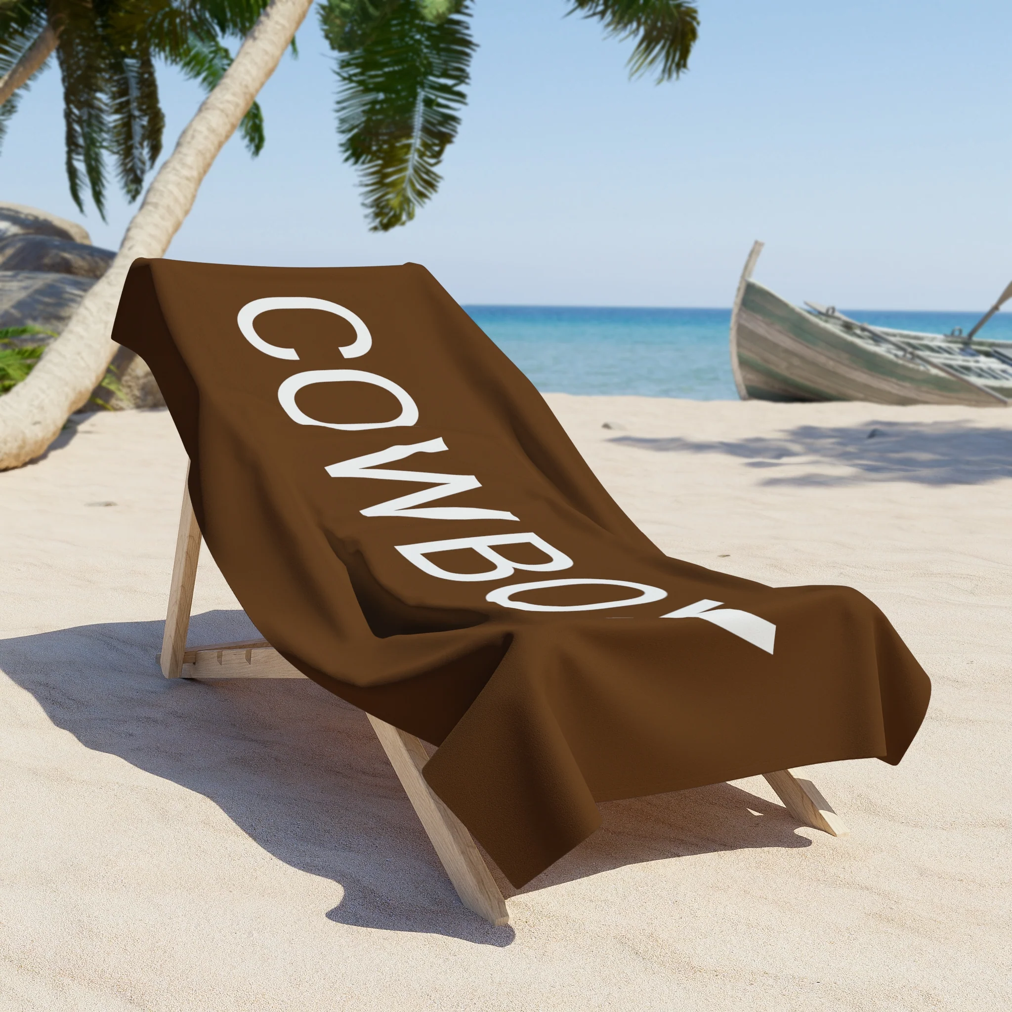 Cowboy Beach Towel by CULTUREEDIT - Image 3