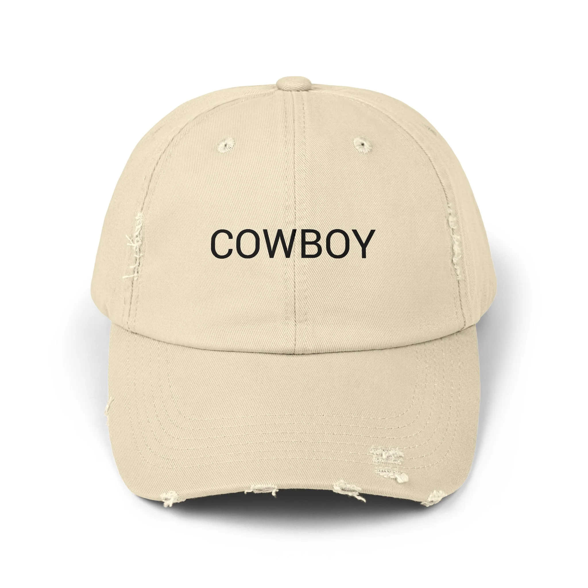 COWBOY Distressed Cap in 6 colors - Image 6