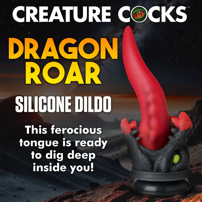 Creature Cocks Dragon Roar Silicone Dildo - Image 2