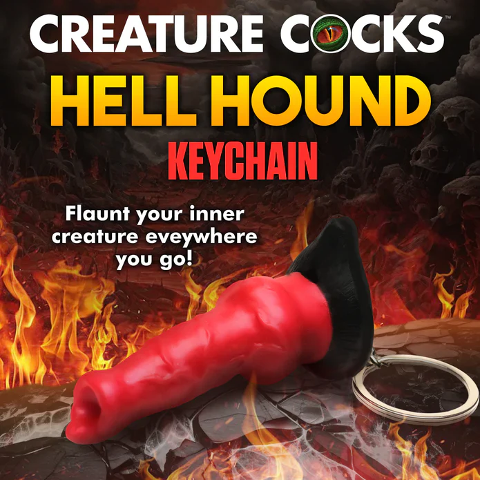 Creature Cocks Hell-Hound Keychain - Image 2