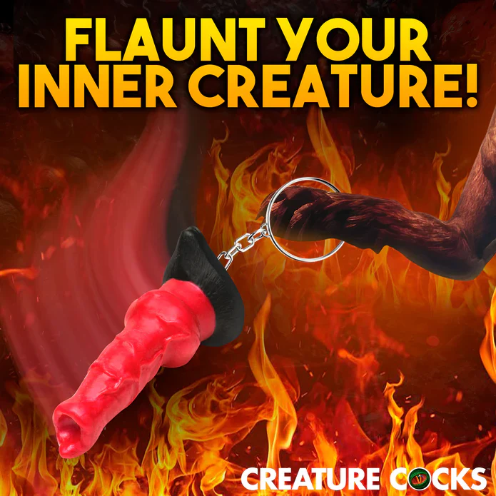 Creature Cocks Hell-Hound Keychain - Image 3