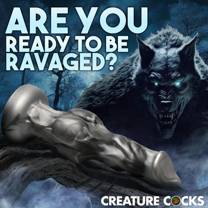Creature Cocks Night Prowler Silicone Dildo - Medium - Image 3