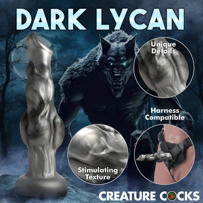 Creature Cocks Night Prowler Silicone Dildo - Medium - Image 6