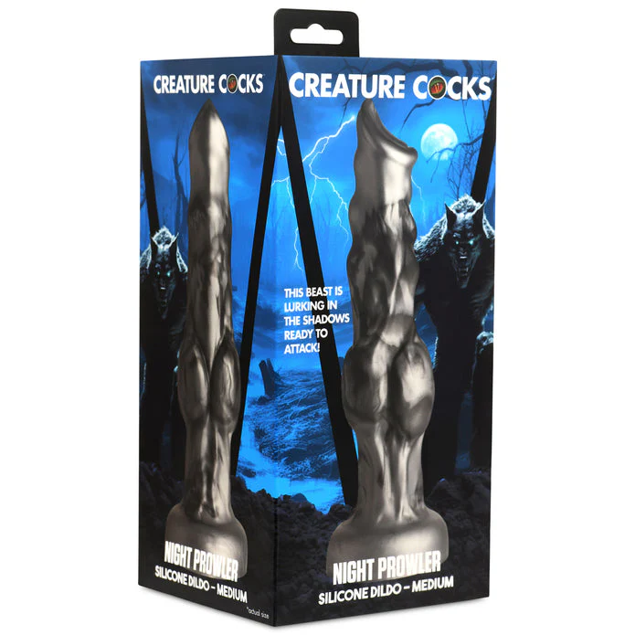 Creature Cocks Night Prowler Silicone Dildo - Medium - Image 9