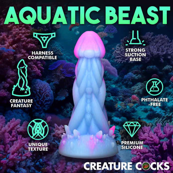 Creature Cocks Nomura Jellyfish Silicone Dildo - Image 5