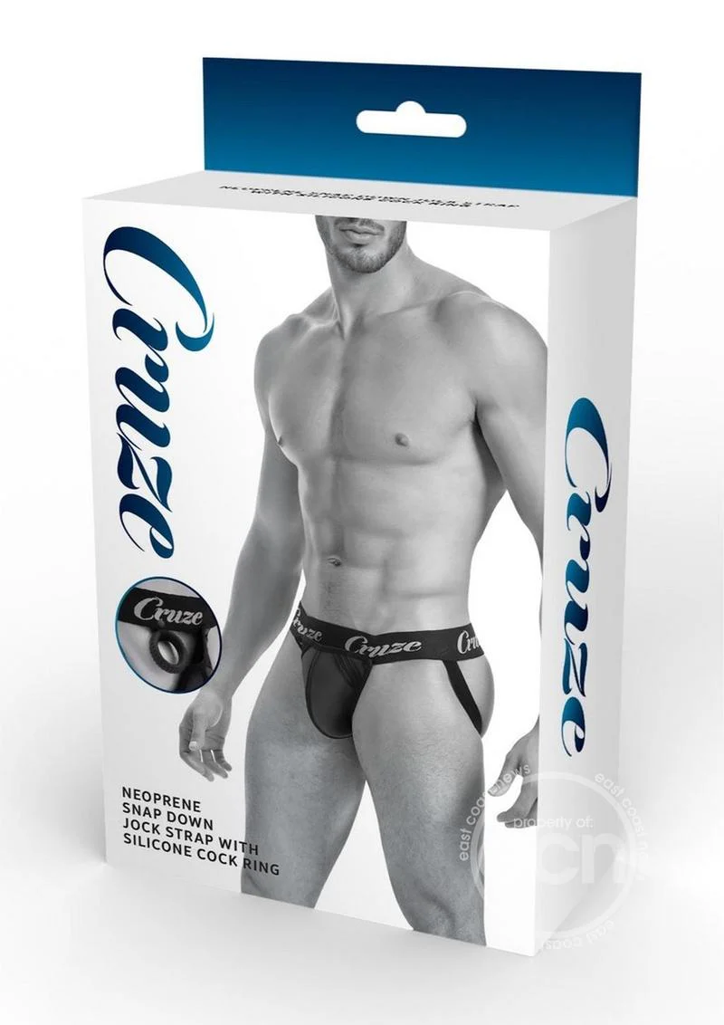 Cruze High Bar Jockstrap with Cock Ring - Image 2