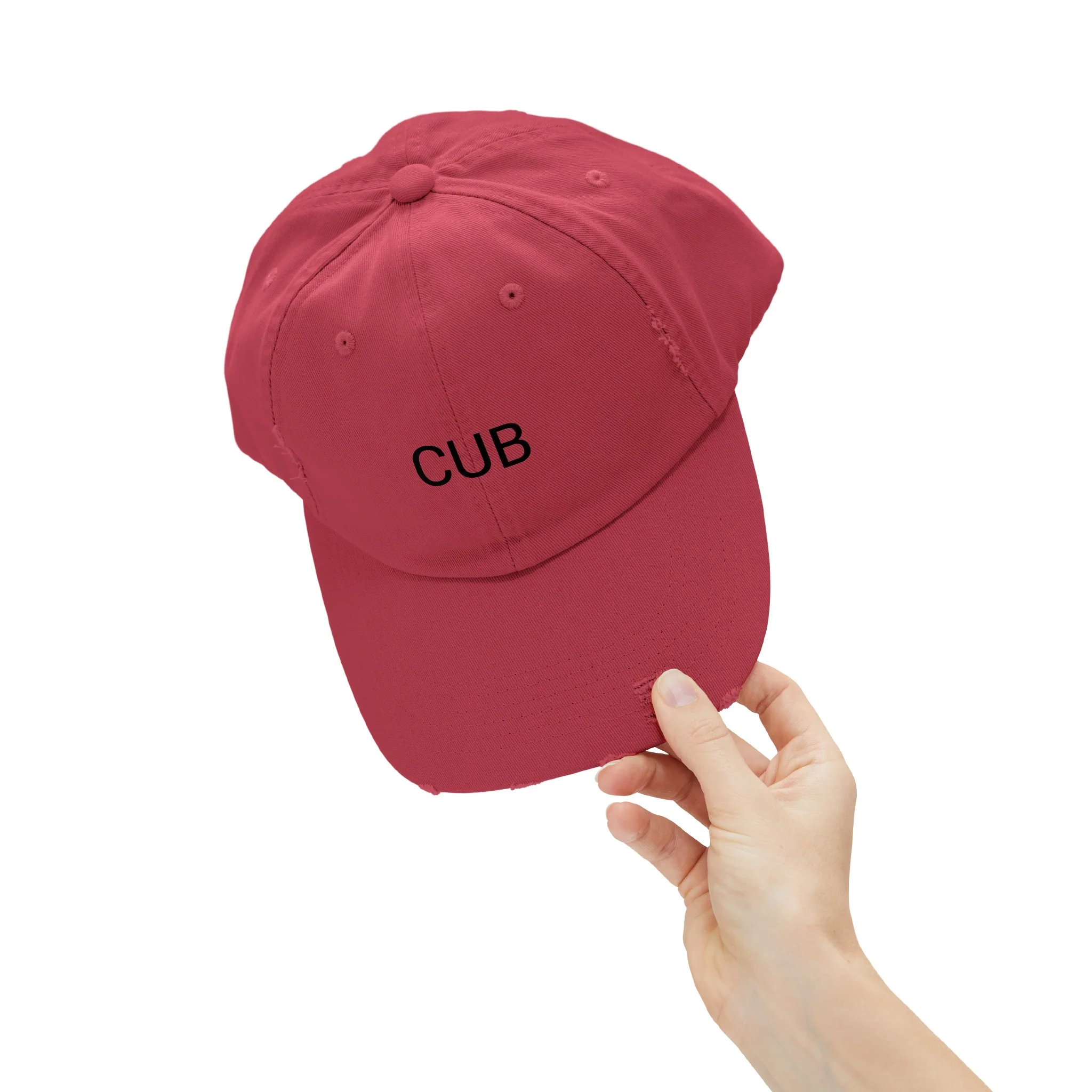 CUB Distressed Cap in 6 colors - Image 11