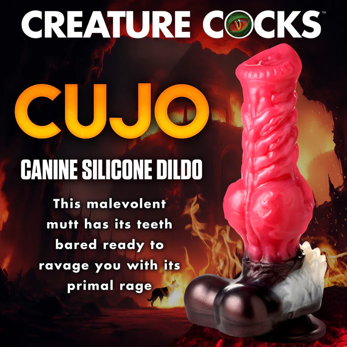Creature Cocks Cujo Canine Silicone Dildo - XLarge - Image 11