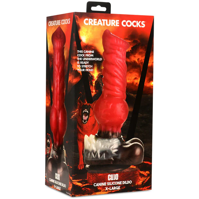Creature Cocks Cujo Canine Silicone Dildo - XLarge - Image 18