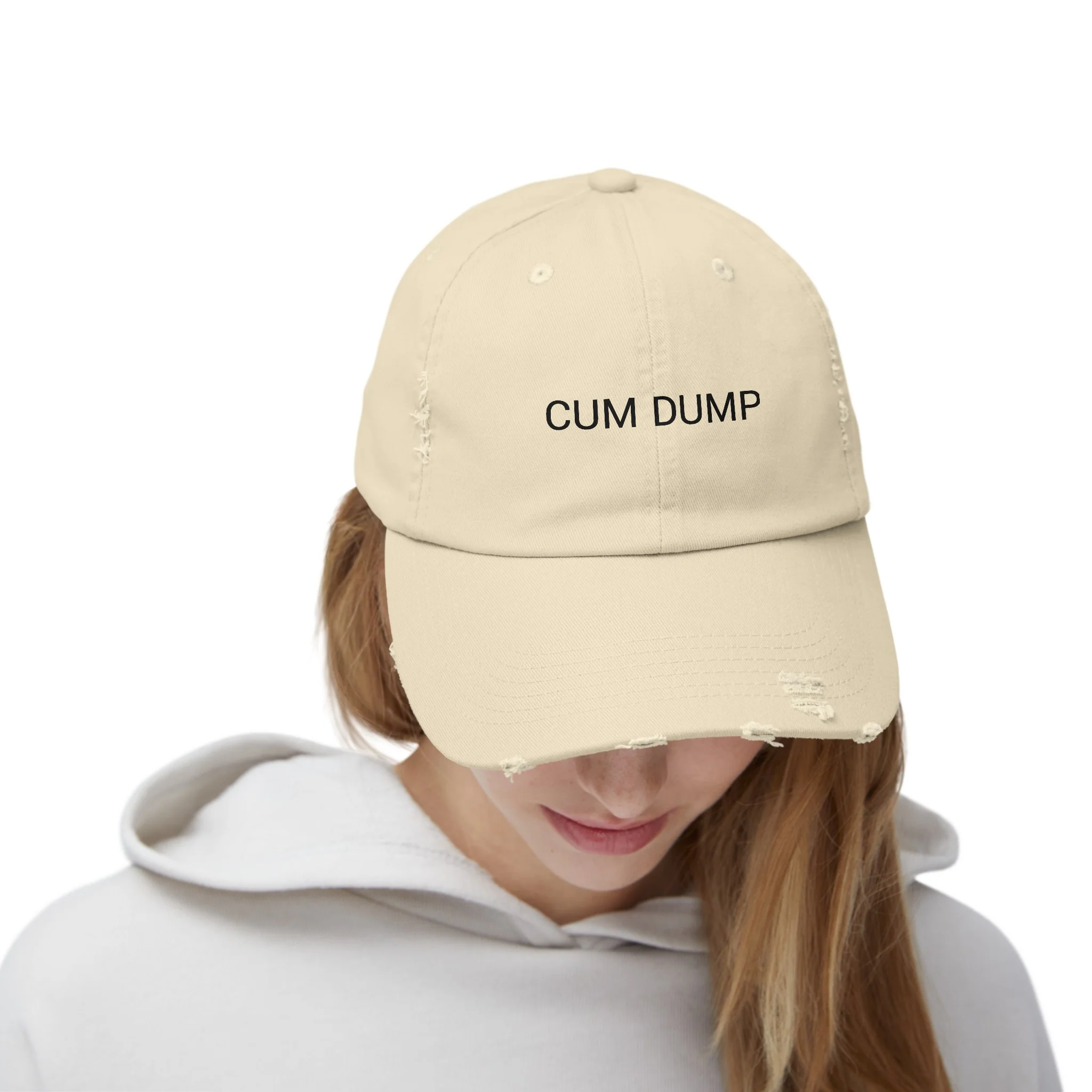 CUM DUMP Distressed Cap in 6 colors - Image 9