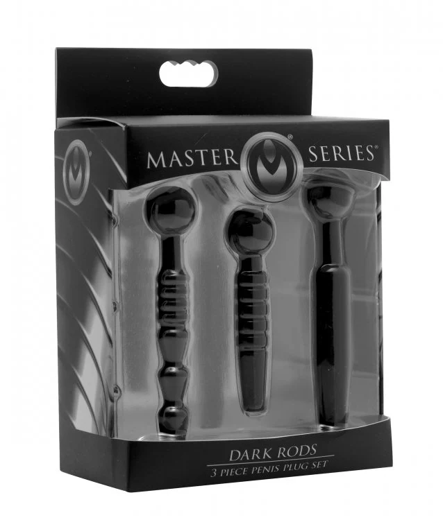 Dark Rods 3 Piece Silicone Penis Plug Set - Image 5