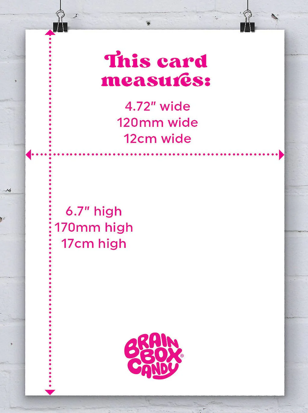 David Shrigley Greeting Card - You Got Muscles - Image 3
