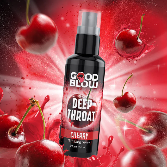 Deep Throat Cherry Numbing Spray 2oz - Image 2