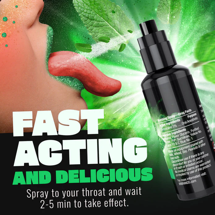 Deep Throat Mint Numbing Spray 2oz - Image 6