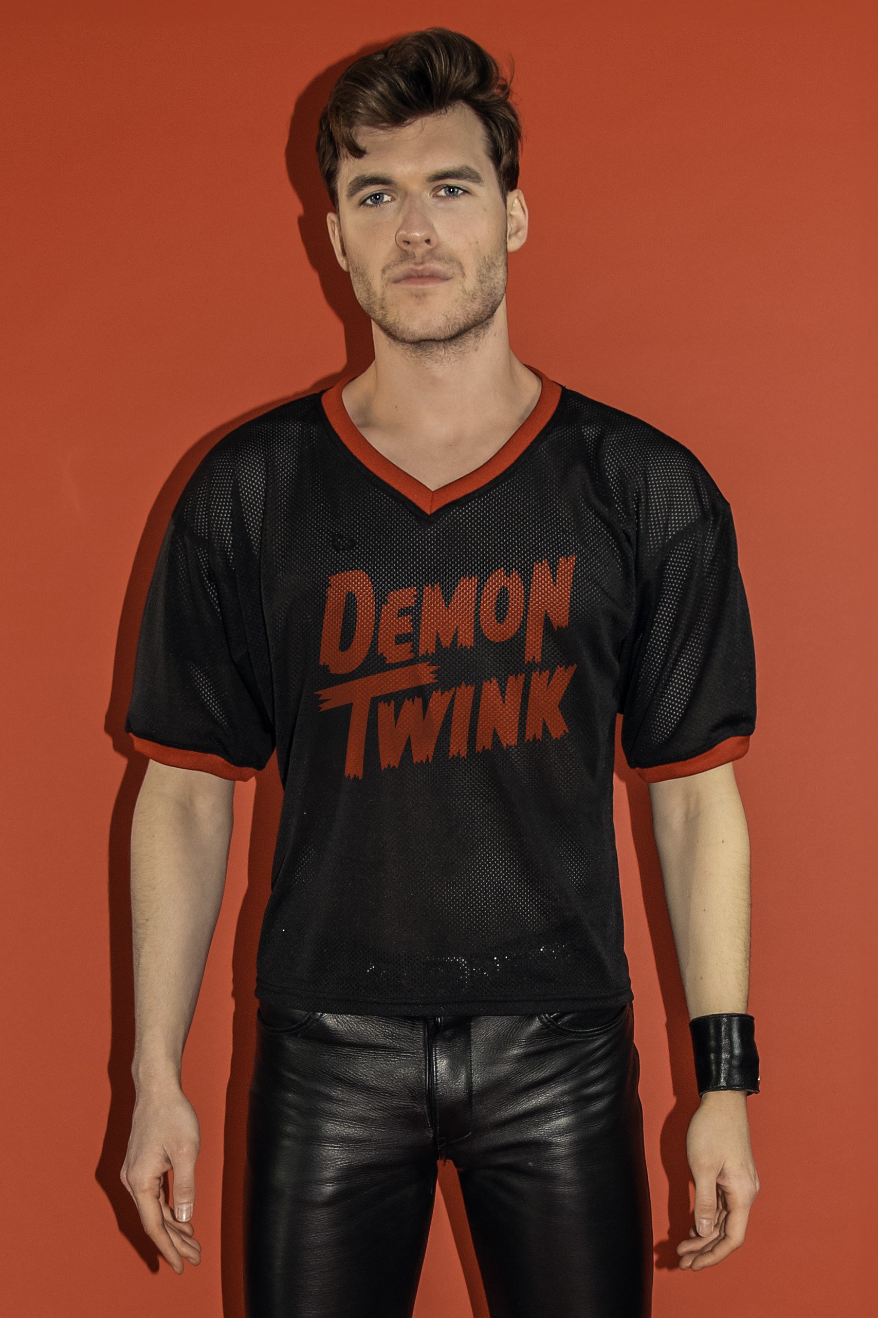 Demon Twink Mesh Football Jersey by Peachy Kings