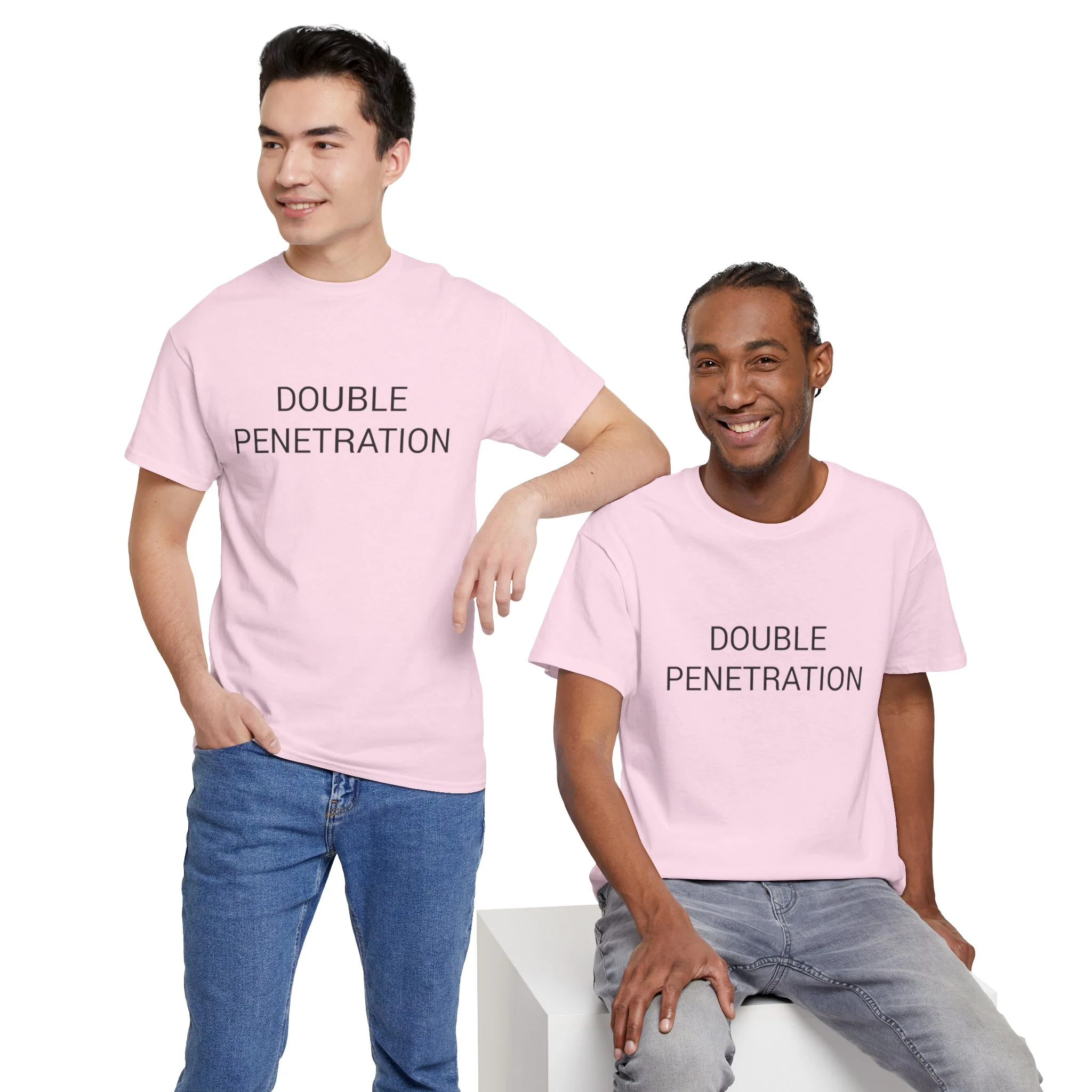 DOUBLE PENETRATION TEE BY CULTUREEDIT AVAILABLE IN 13 COLORS - Image 92