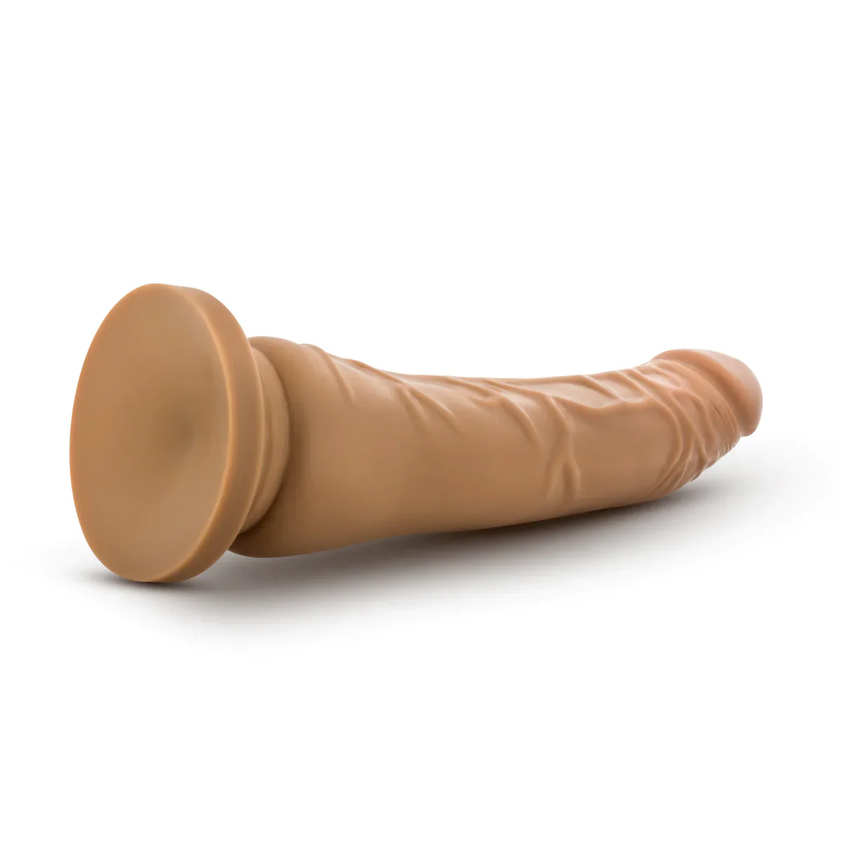 Dr. Skin Realistic Cock Realistic Mocha 8.5-Inch Long Dildo - Image 5