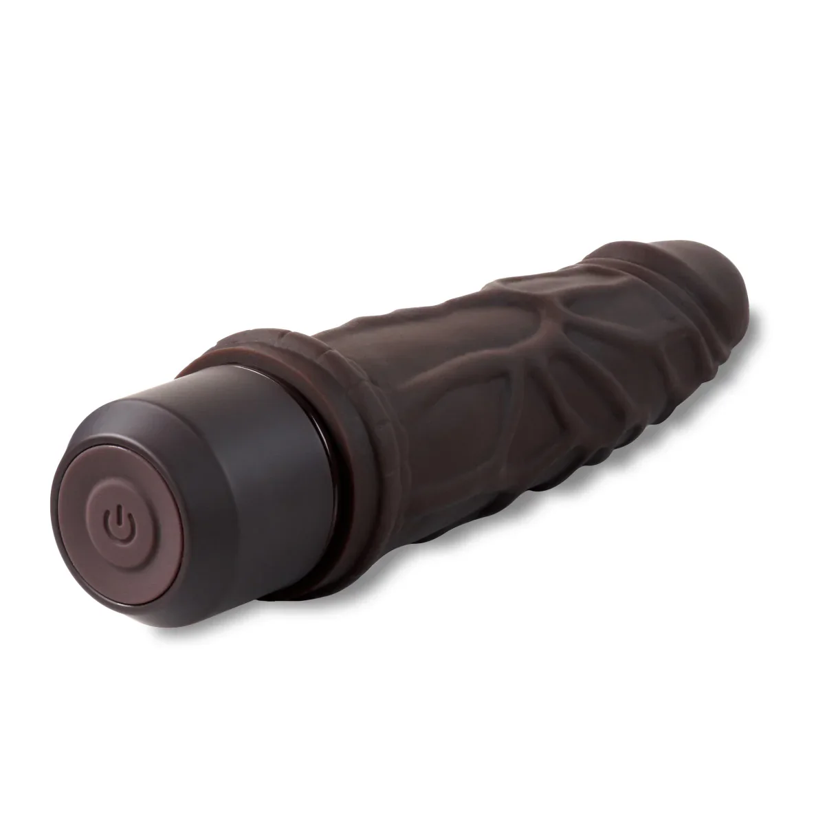 Dr. Skin Silicone Dr. Robert Brown 7.25-Inch Long Vibrating Dildo - Image 10