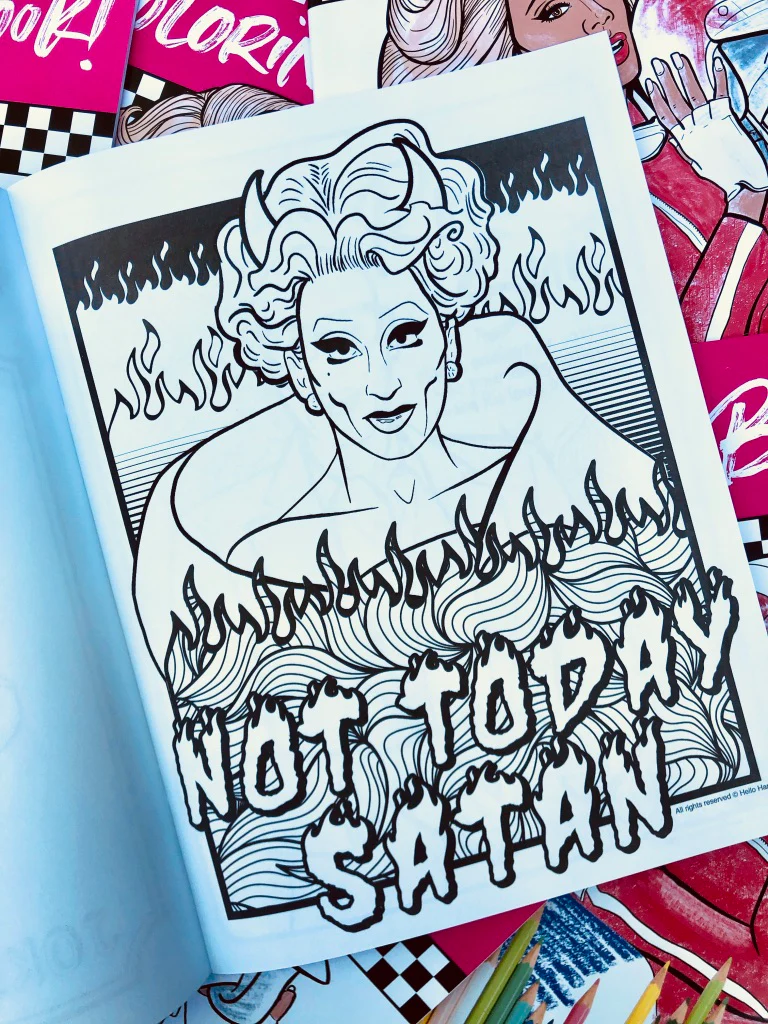 DRAG QUEEN COLORING BOOK - Image 6