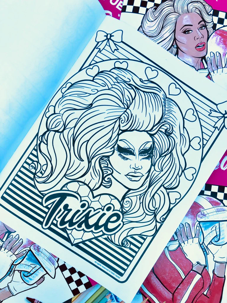 DRAG QUEEN COLORING BOOK - Image 9