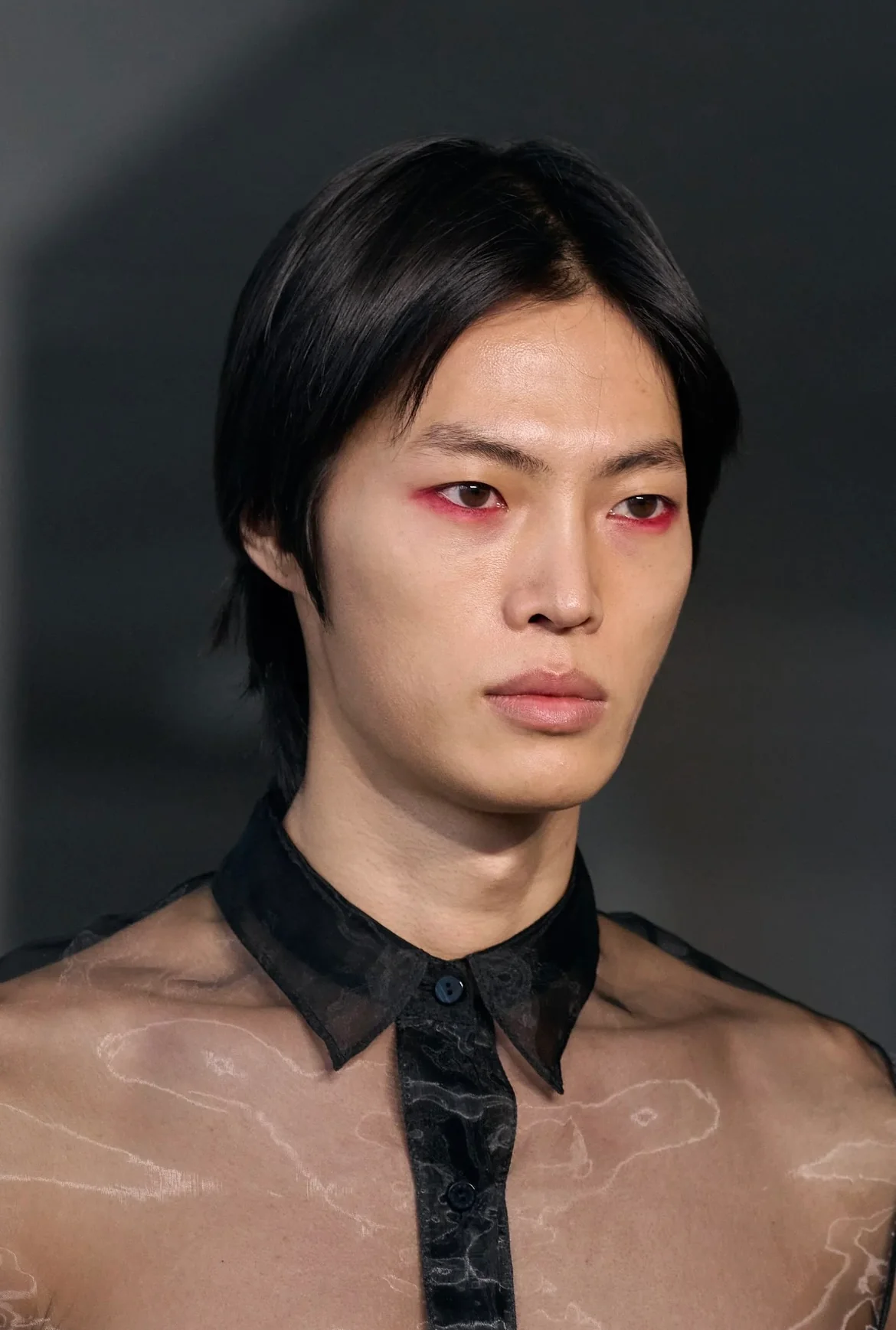 Eckhaus Latta FW24 Transparent Shirt Black - Image 6