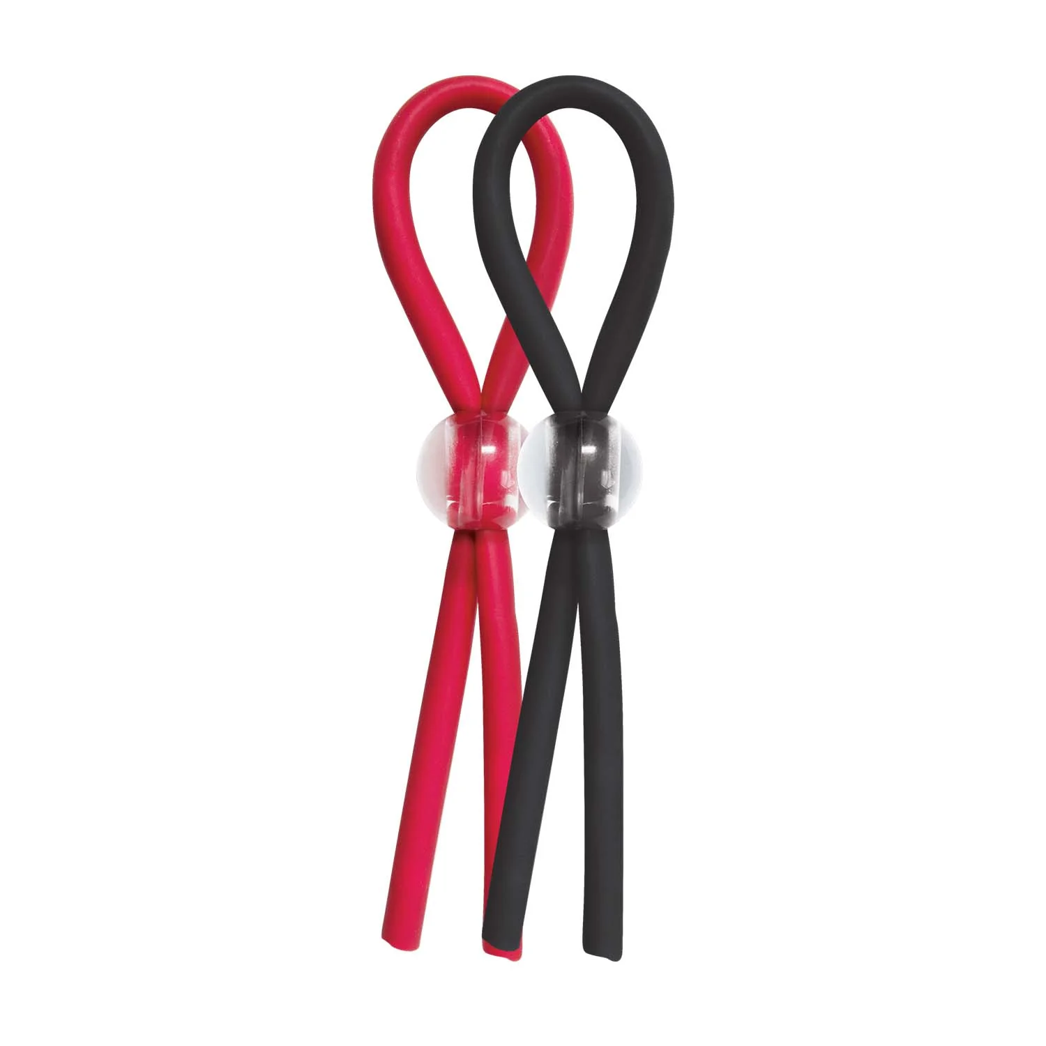 ENHANCER SILICONE COCKTIES-RED & BLACK - Image 2